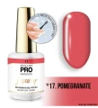 17. POMEGRANATE - lakier hybrydowy różowy MOLLON LUXURY *