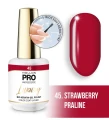 45. STRAWBERRY PRALINE - lakier hybrydowy czerwony MOLLON LUXURY