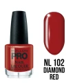 102. DIAMOND RED - lakier klasyczny czerwony MOLLON HARDENING 15 ml 