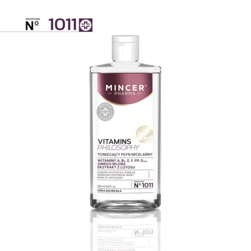 MINCER RECEPTURA 1011 VITAMINS PHILOSOPHY 250 ml - płyn micelarny