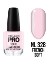 328. FRENCH SOFT - lakier klasyczny różowy MOLLON HARDENING 15 ml 