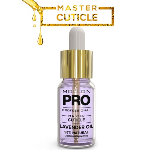 OLIWKA MASTER CUTICLE OIL LAVENDER 5ml MOLLON - olejek z ekstraktem z lawendy