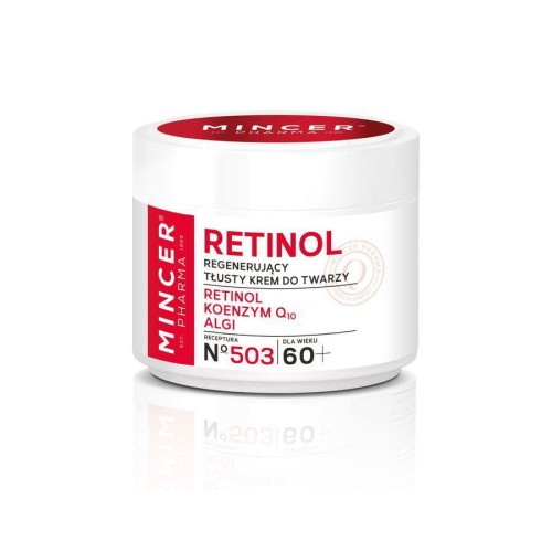 RECEPTURA N°503 - RETINOL 50 ml - krem tłusty regenerujący 60+MINCER PHARMA 
