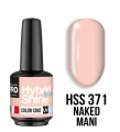 371. NAKED MANI - lakier hybrydowy beżowy MOLLON HSS