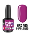 200. PURPLE RED - lakier hybrydowy fioletowy MOLLON HSS  - ostatnie sztuki