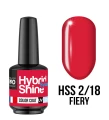 2/18 FIERY - lakier hybrydowy czerwony MOLLON HSS