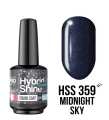 359. MIDNIGHT SKY - lakier hybrydowy granatowy z drobiną MOLLON HSS