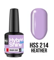 214. HEATHER - lakier hybrydowy lawendowy MOLLON HSS