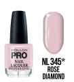 345. Rose Diamond - Lakier Klasyczny Hardening Nail Lacquer 15 ml - Mollon PRO