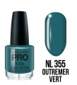 355. OUTREMER VERT - lakier klasyczny zielony MOLLON HARDENING 15 ml  *