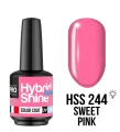 244. SWEET PINK - lakier hybrydowy różowy MOLLON HSS