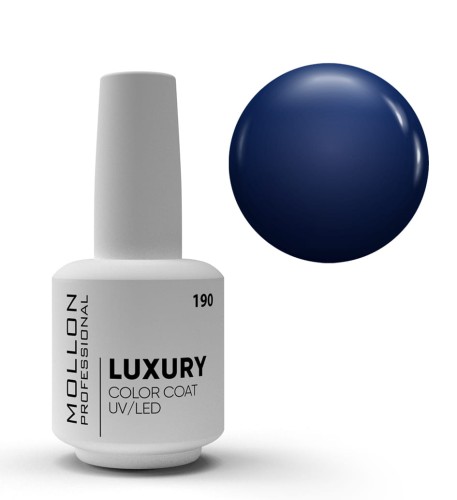190. CINEMA NIGHT - Profesjonalny lakier hybrydowo-żelowy UV/LED LUXURY 8 ml MOLLON