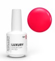 197. RED RUSH - profesjonalny lakier hybrydowo-żelowy UV/LED  LUXURY 8 ml MOLLON