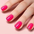 197. RED RUSH - profesjonalny lakier hybrydowo-żelowy UV/LED  LUXURY 8 ml MOLLON
