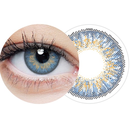 Soczewki kolorowe miesięczne clearcolor™ 55 Serenity FL310N 2pk -6,50
