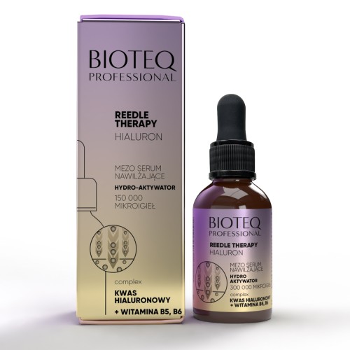 BIOTEQ REEDLE THERAPY HYALURON 30 ml - mezo serum nawilżające mikroigły hyaluron