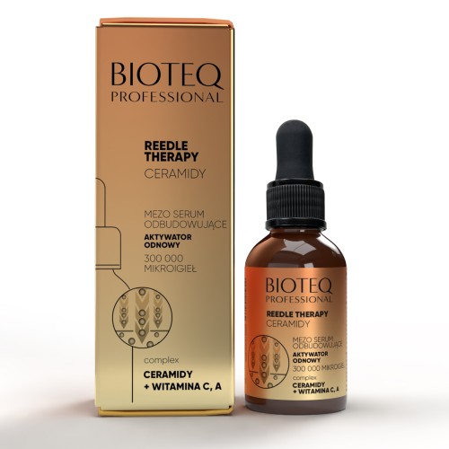 BIOTEQ REEDLE THERAPY CERAMIDES 30 ml - mezo serum odbudowujące mikroigły z cermidami