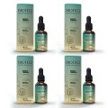 BIOTEQ REEDLE PEPTIDES SET 4x 30 ml - zestaw 4 sztuk mezo serum ujędrniające mikroigły z peptydami
