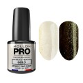 MASTER TOP - zestaw 3 topów (SHINE+ VELVET+EFFECT GOLD) MOLLON