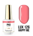 126. HAPPY ME - lakier hybrydowy różowy MOLLON LUXURY