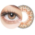 Soczewki kolorowe miesięczne clearcolor™ 55 Tangerine FL301N 2pk -1,50