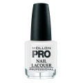 01. PURE WHITE - lakier klasyczny biały MOLLON HARDENING 15 ml 