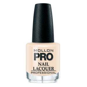 02. VANILLA MIST - lakier klasyczny beżowy MOLLON HARDENING 15 ml 