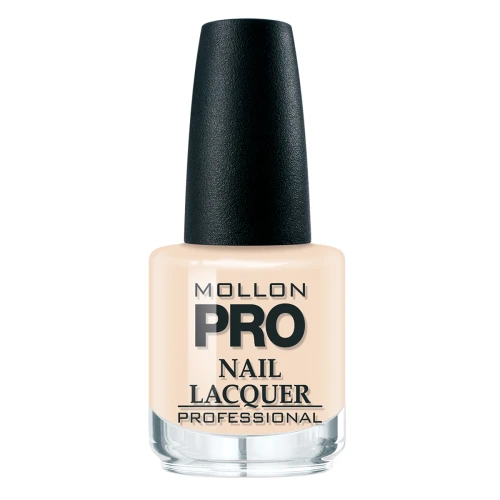 02. VANILLA MIST - lakier klasyczny beżowy MOLLON HARDENING 15 ml 