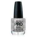 220. SPARKLING RAIN - lakier klasyczny srebrny brokatowy MOLLON HARDENING 15 ml 