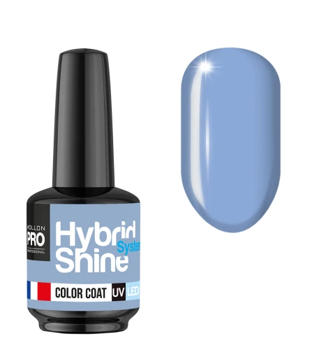 203. BLUE HAZE - lakier hybrydowy niebieski MOLLON HSS