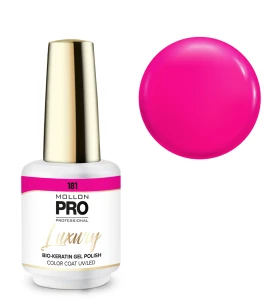 181. FRESH BLUSH - lakier hybrydowy różowy neonowy MOLLON LUXURY