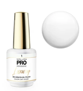 01. COCONUT - lakier hybrydowy biały MOLLON LUXURY