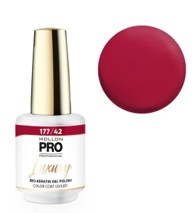 177/42 RED ORANGE PRALINE - lakier hybrydowy różowy MOLLON LUXURY