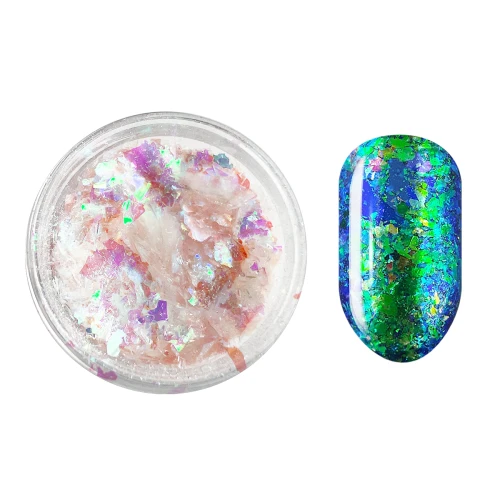 405. COSMO FLAKES SPARKLE SKY - płatki do zdobień "rozgwieżdżone niebo" MOLLON