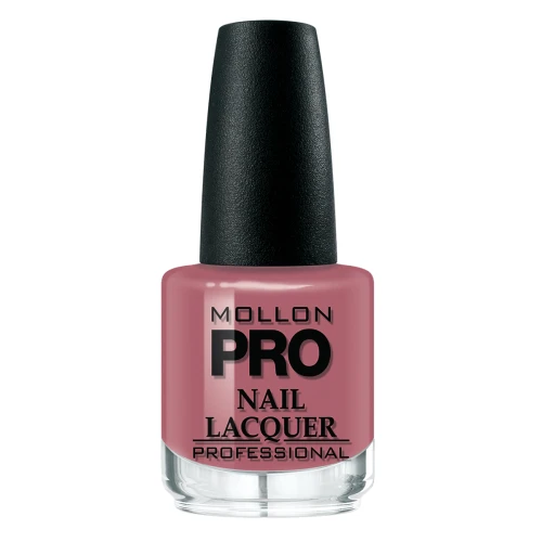 057. PINK MOCHA - lakier klasyczny różowy MOLLON HARDENING 15 ml 